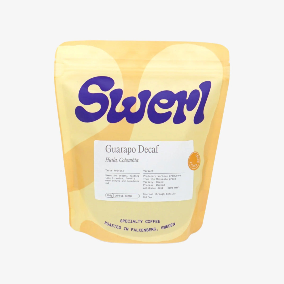 Guarapo Decaf Omniroast - Guatemala, Swerl | 250g