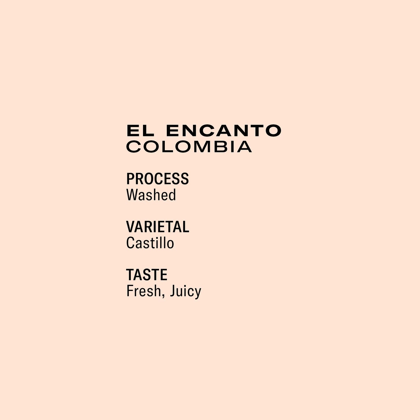 El Encanto - Colombia, Frukt | 250g