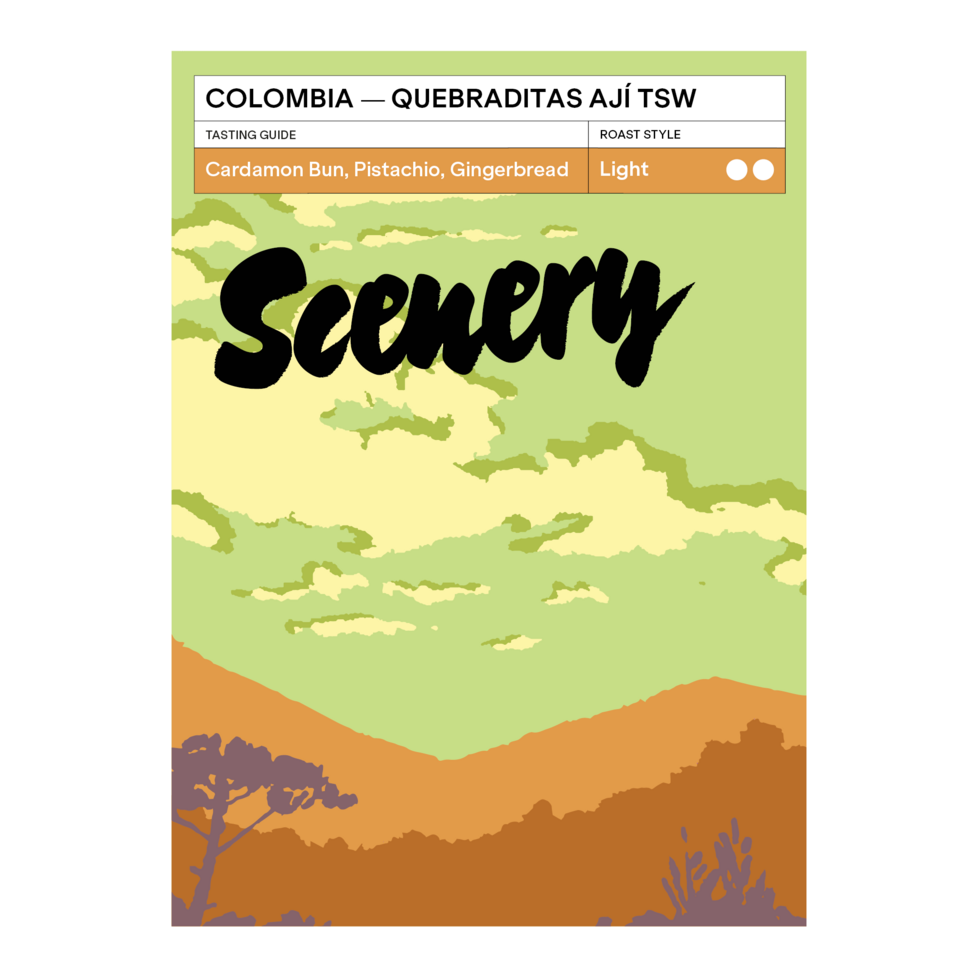 Quebraditas AJ - Costa Rica, Scenery | 200g