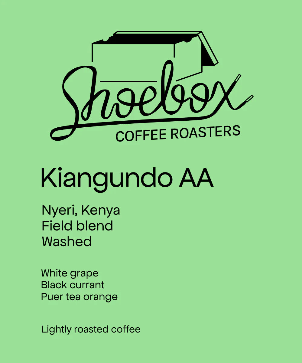 Kiangundo AA - Kenya, Shoebox | 125g