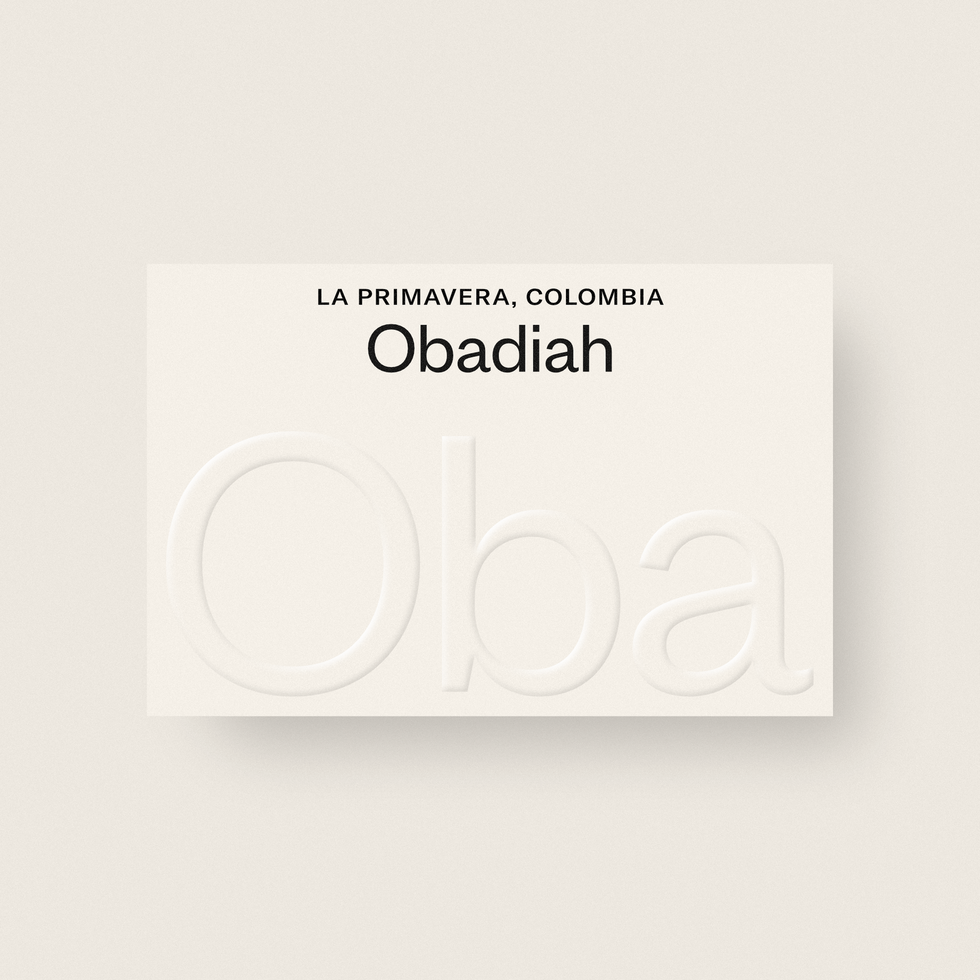 La Primavera - Colombia, Obadiah | 250g