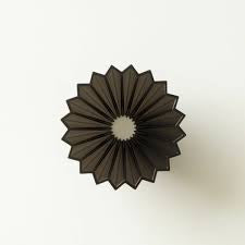 Air Dripper S black + Dripper Holder - Origami