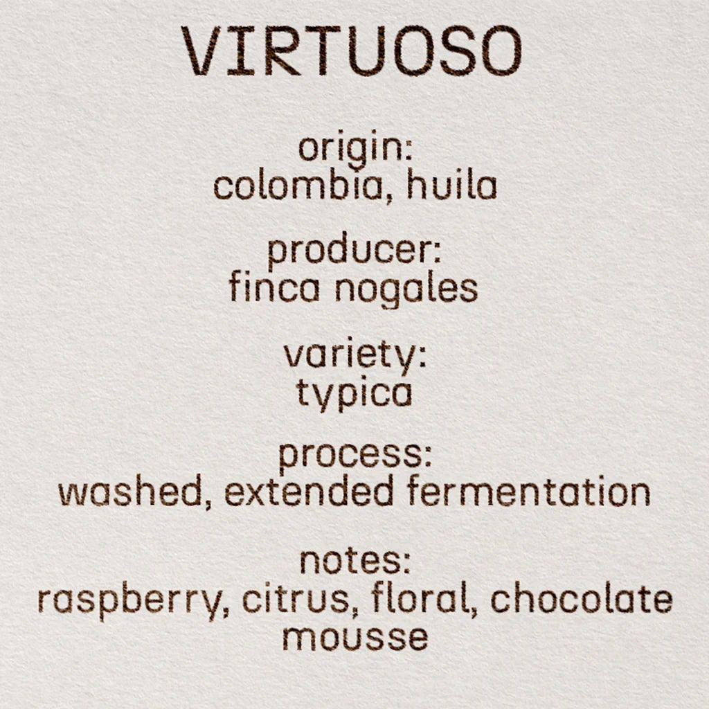 Nogales Virtuoso - Colombia , Still | 100g