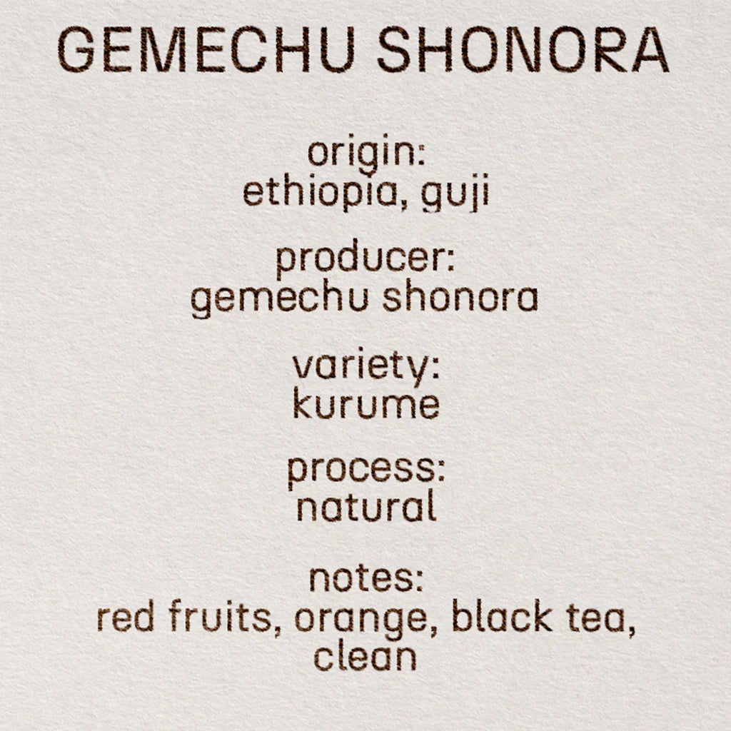Gemechu Shonora - Ethiopia, Still | 200g