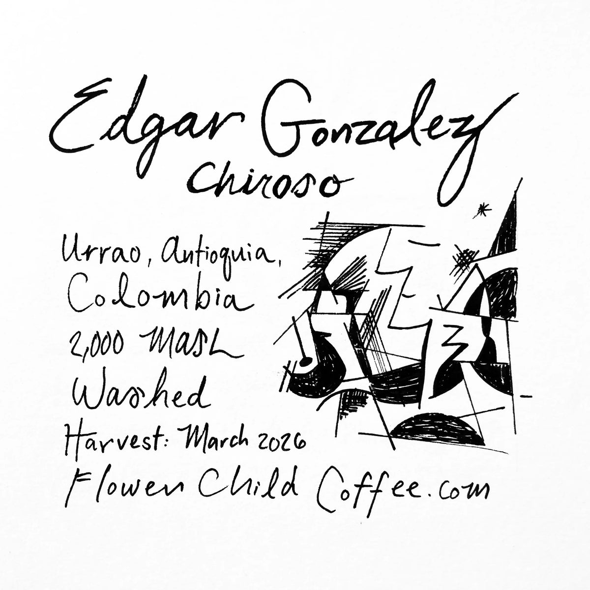 Edgar Gonzales - Colombia, Flower Child | 250g