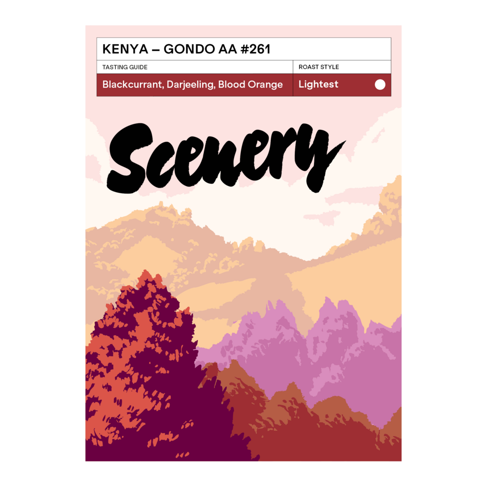 Gondo AA - Kenya, Scenery | 200g