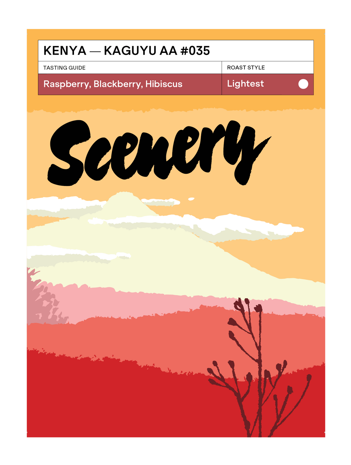 Kaguyu AA - Kenya, Scenery | 200g