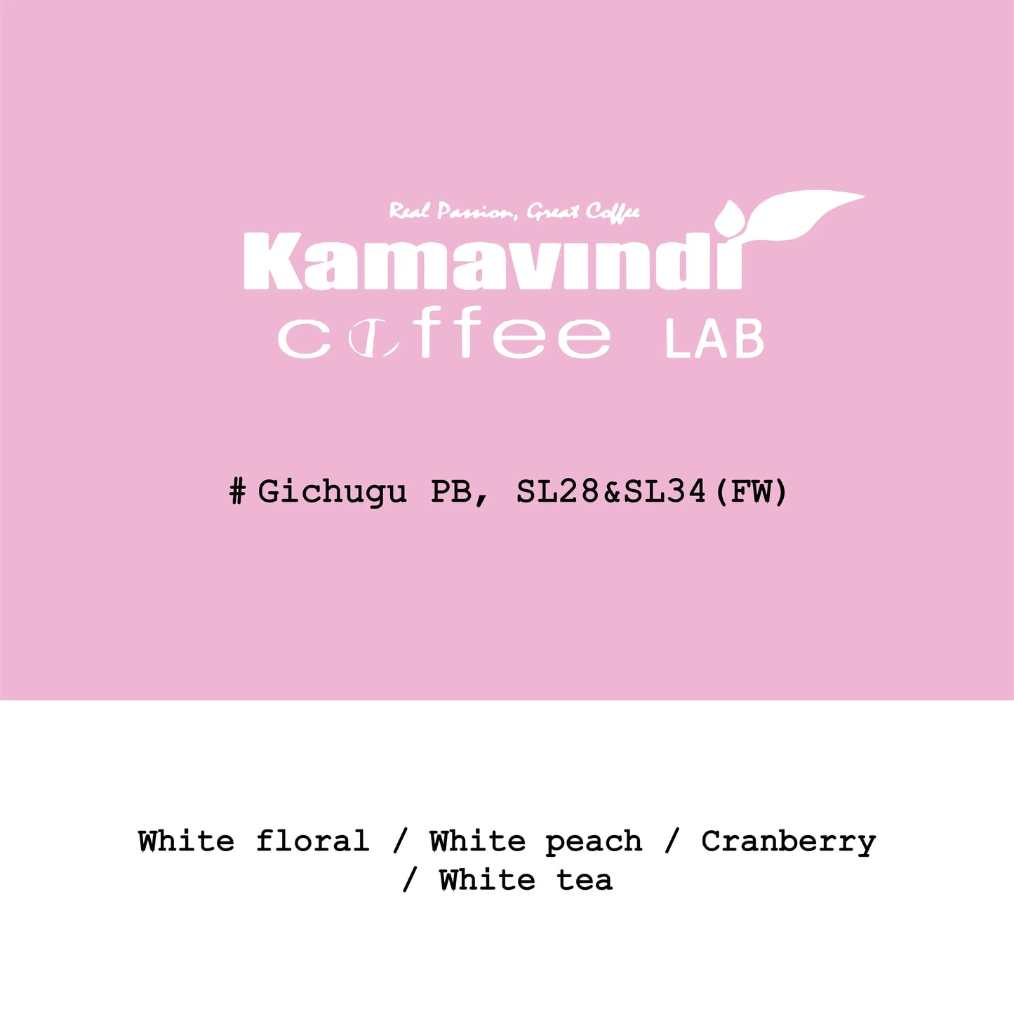 Kamavindi Gichugu PB SL28&SL34, new crop 2026 - Kenya, Gout and Co | 250g