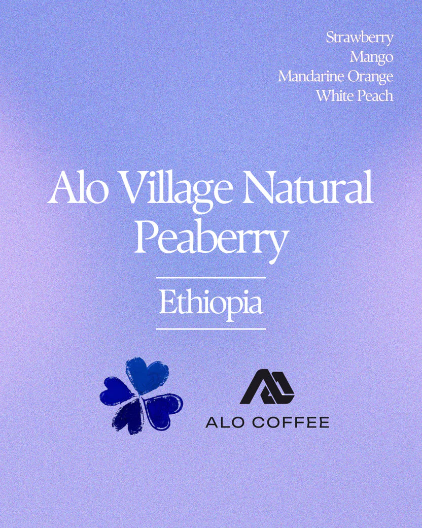 Alo Village natural PB - Ethiopia, Klover Coffee | 100g