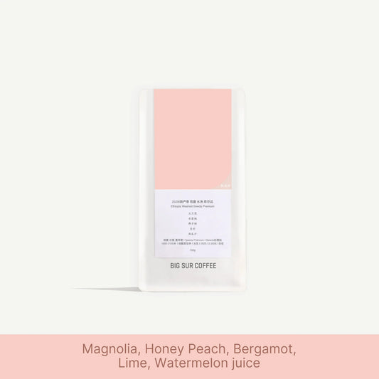 New Season Ethiopia Washed Sewda Premium, Big Sur | 150g