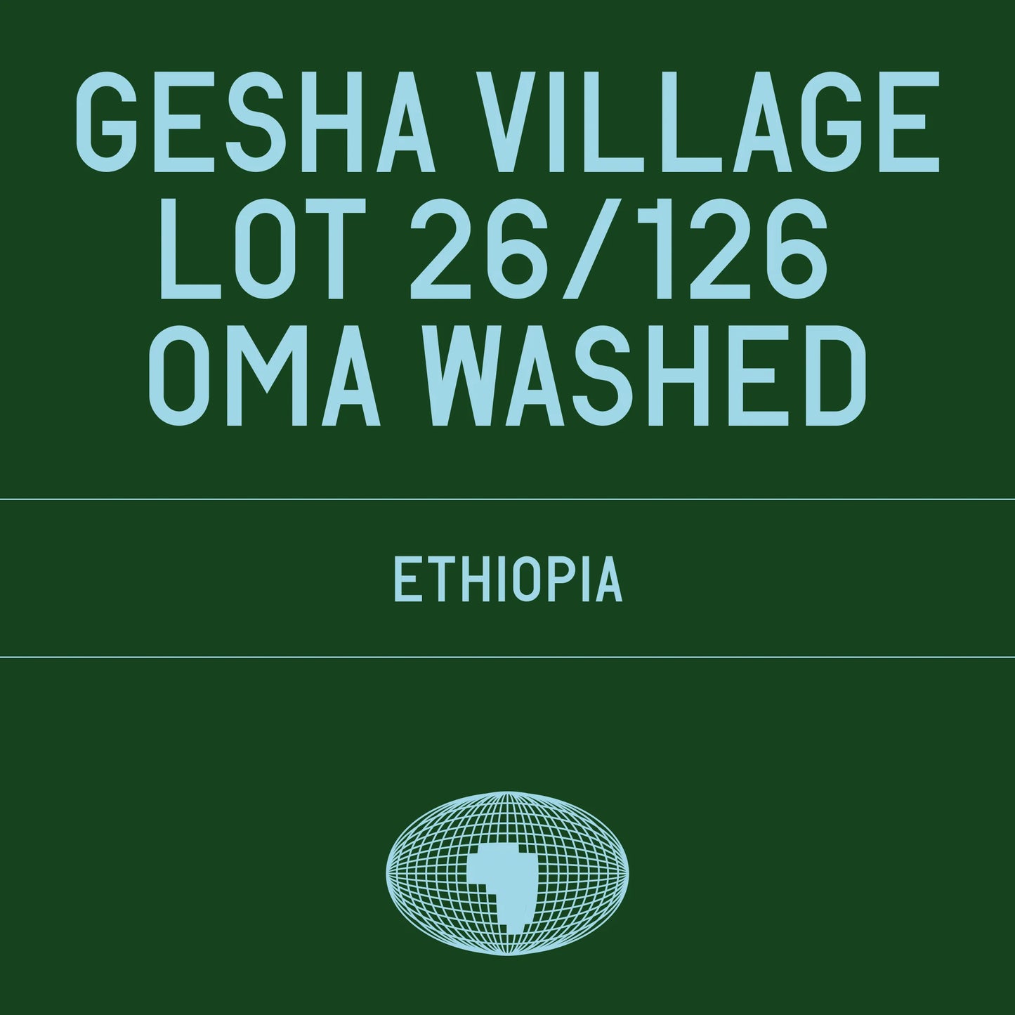 Lot 26/126 Gesha Village - Ethiopia, Datura | 100g