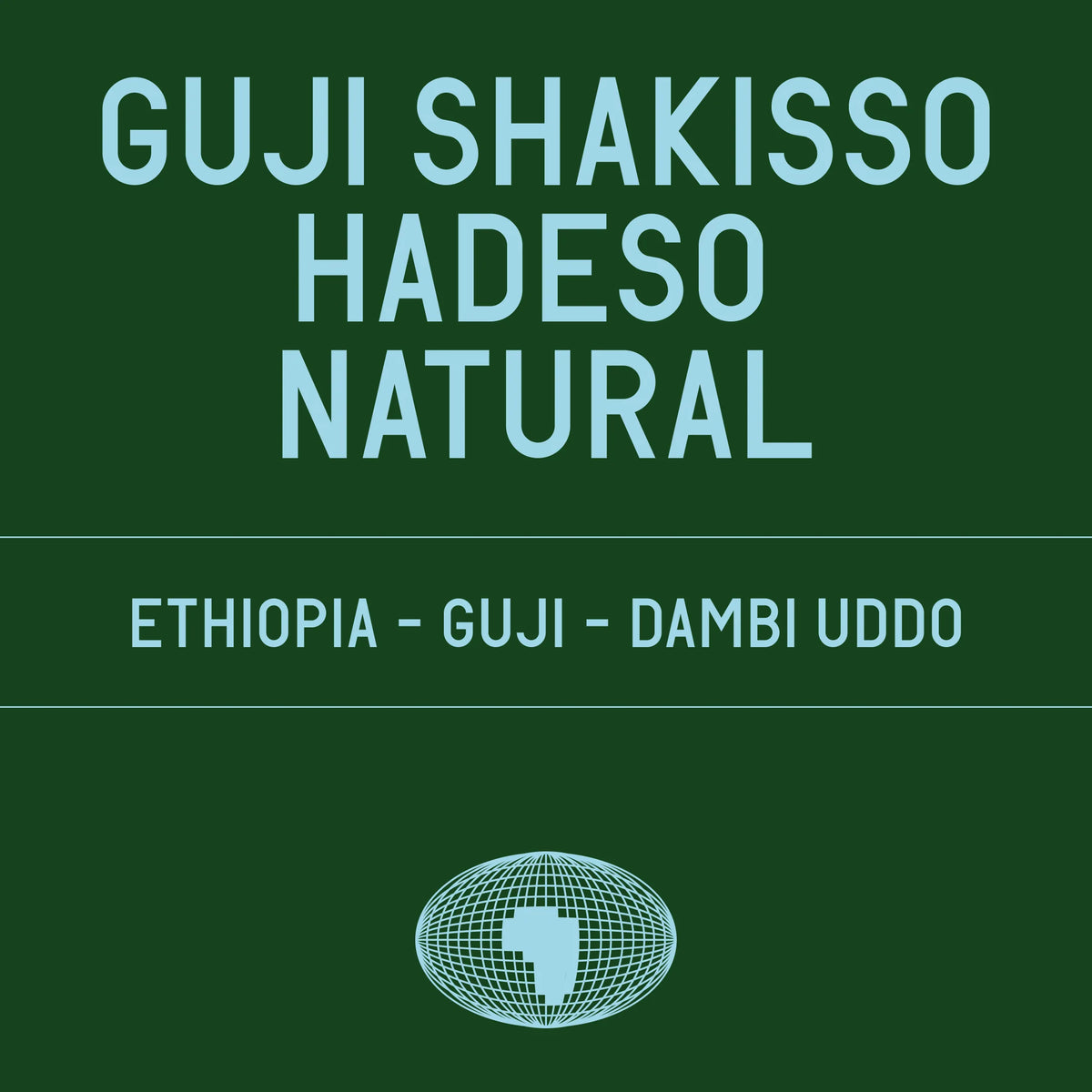 Guji natural Shakisso Hadeso - Ethiopia, Datura | 200g