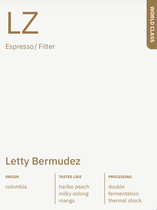 Letty Bermudez Geisha- Colombia, Manhattan Coffee | 125g