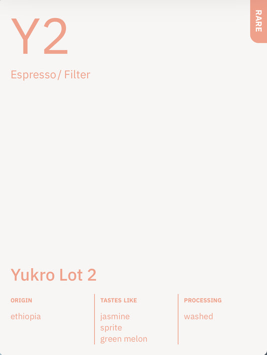 Yukro Lot 2 - Ethiopia, Manhattan Coffee | 250g