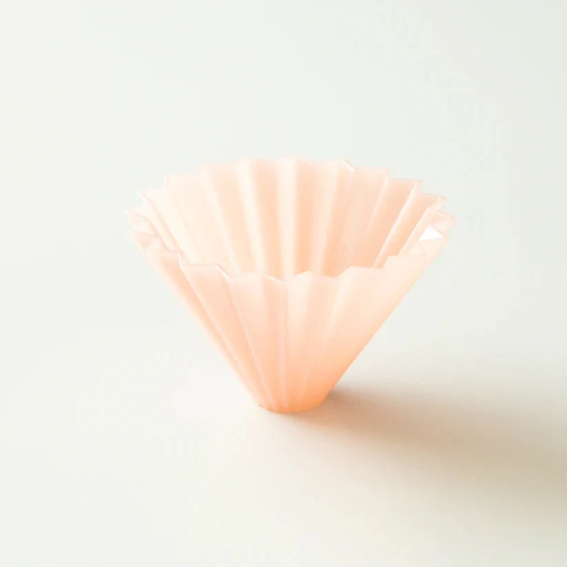 Air Dripper S pink + Dripper Holder - Origami