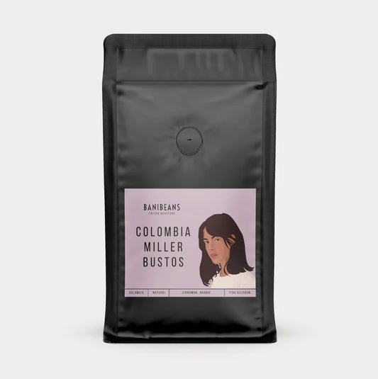 Miller Bustos, natural pink bourbon - Colombia, Banibeans | 250g