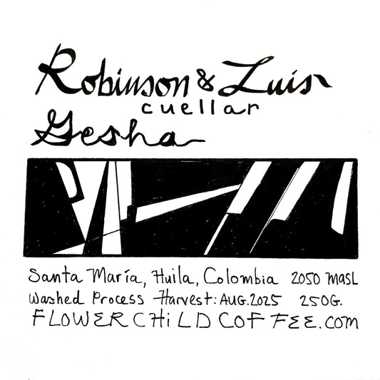 Robinson & Luis Gesha - Colombia, Flower Child | 250g