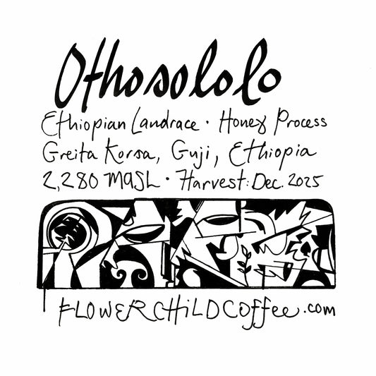 Othosololo honey - Ethiopia, Flower Child | 250g