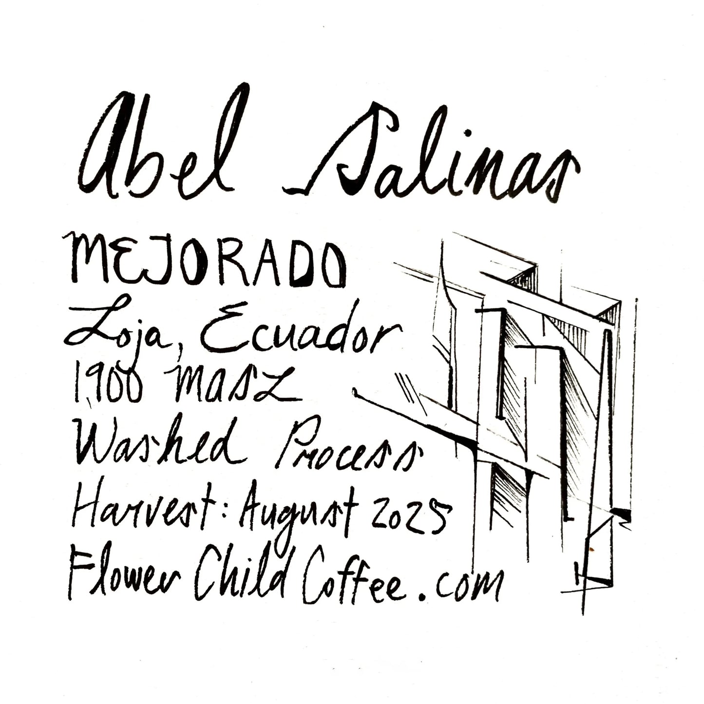 Abel Salinas, Mejorado - Ecuador, Flower Child | 250g