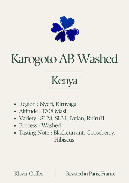 Karagoto AB - Kenya, Klover Coffee | 250g