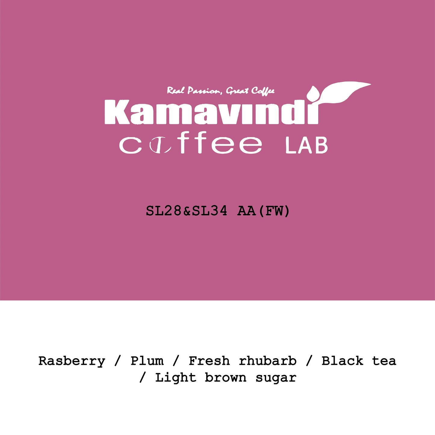 Kamavindi AA fully washed SL28&SL34, new crop 2026 - Kenya, Gout and Co | 100g
