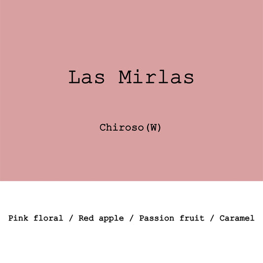 Las Miras Chiroso washed - Colombia, Gout and Co | 100g