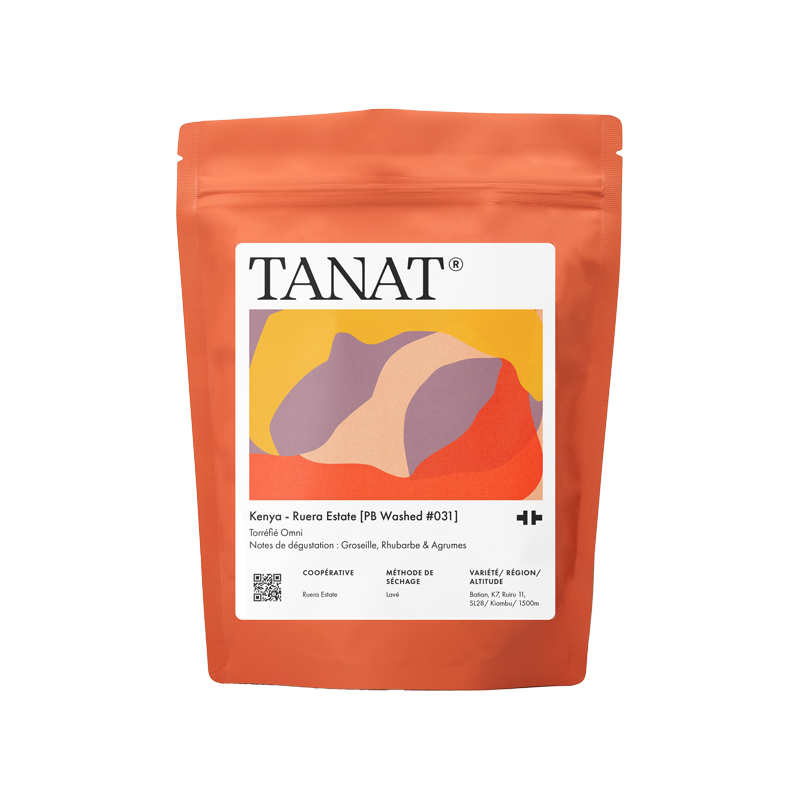 Ruera Estate PB washed - Kenya, Tanat | 200g