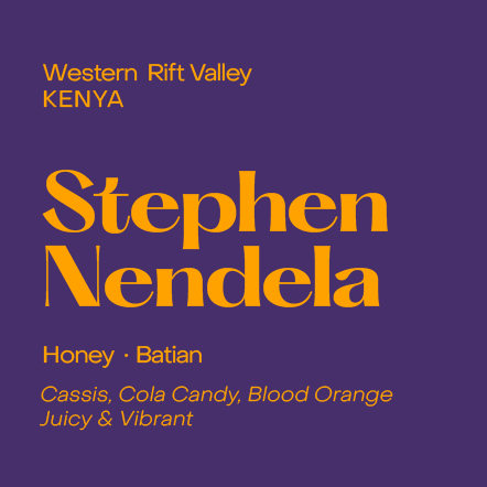 Kenya Stephen Nendela, Honey Batian, Subtext | 250g