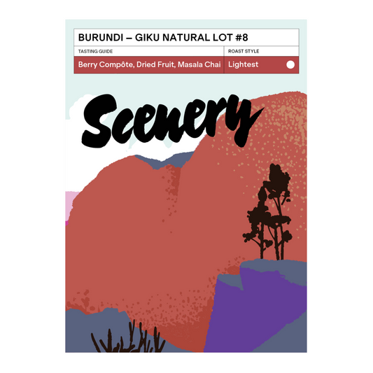 Giku Natural Lot #8 - Burundi, Scenery  | 200g