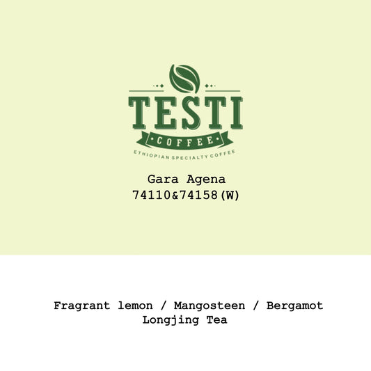 Gara Agena 74110&74158 Washed, new crop 2026 - Ethiopia, Gout and Co | 250g