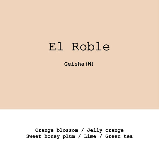 El Roble Geisha washed - Colombia, Gout and Co | 100g