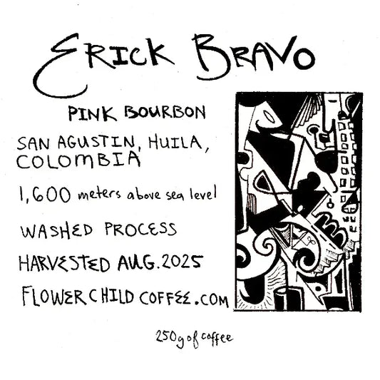 Erick Bravo - Colombia, Flower Child | 250g