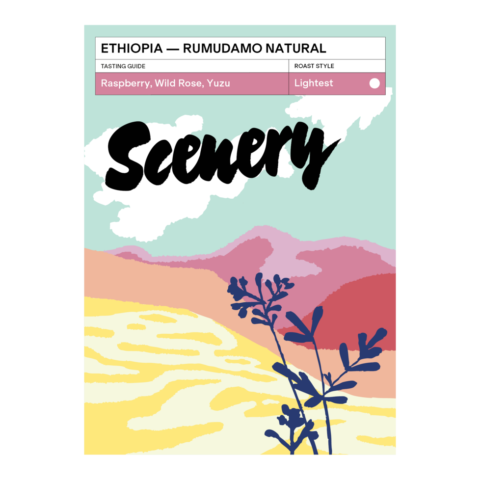 Rumudamo natural - Ethiopias, Scenery  | 200g