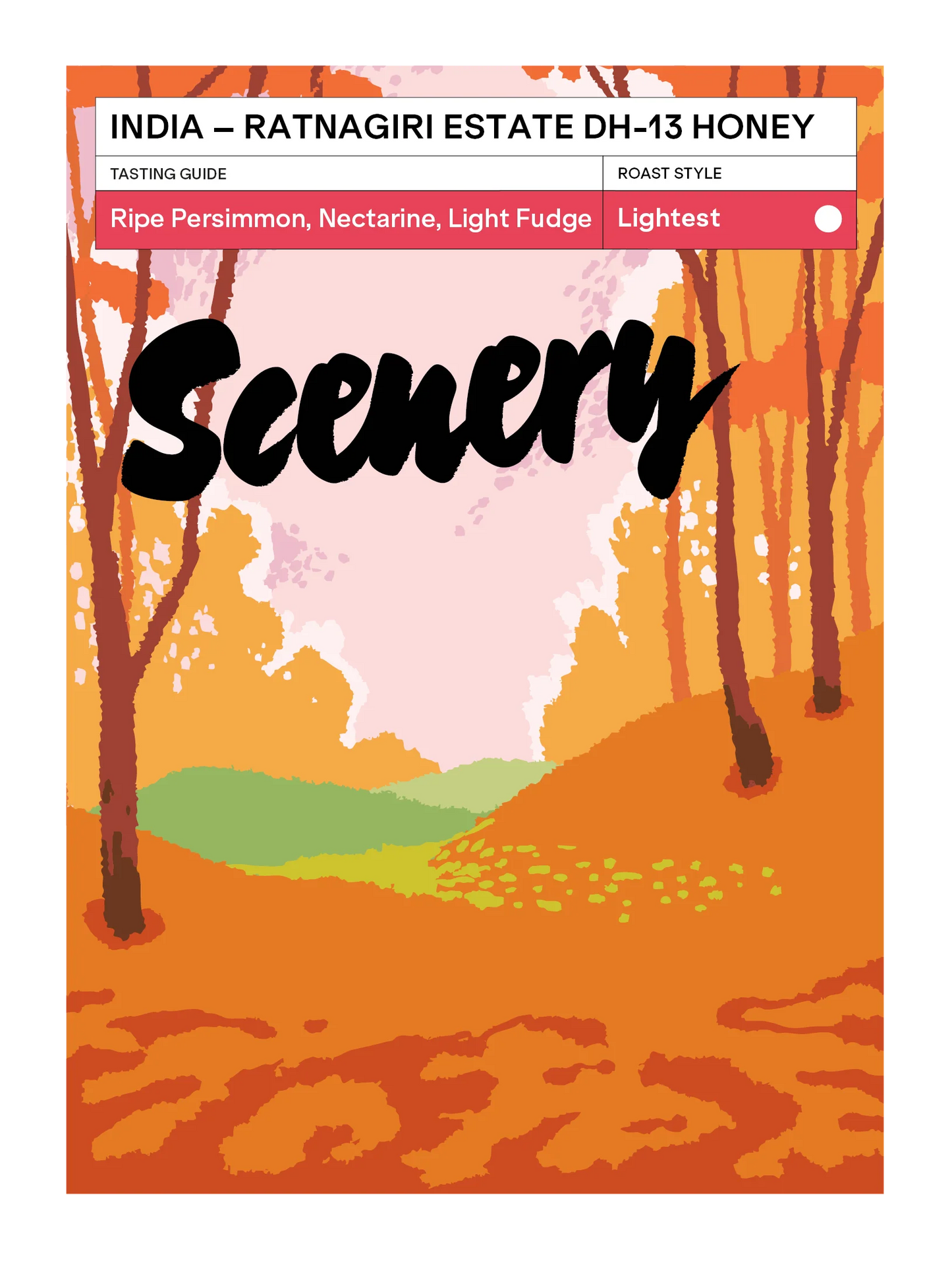 Ratnagiri Estate DH-13 Honey - India, Scenery  | 200g